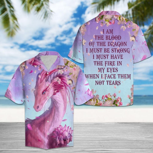 Dragon Shirt - Dragon Pink Amazing Design - Dragon Hawaiian Shirt