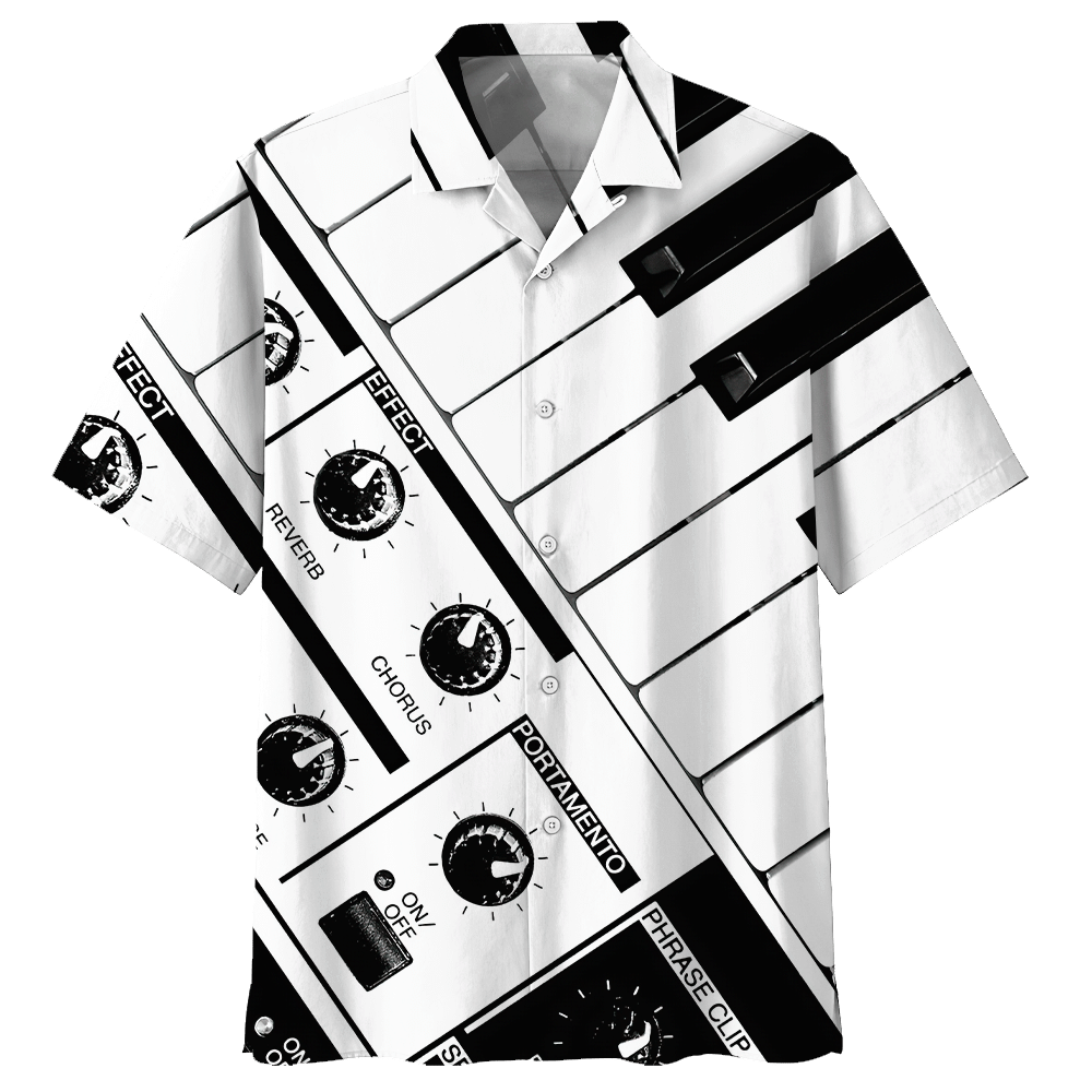 Synthesizer Shirt - Some Tracks Are With Quartet And Some Tracks Are With Synthesizer Music Hawaiian Shirt