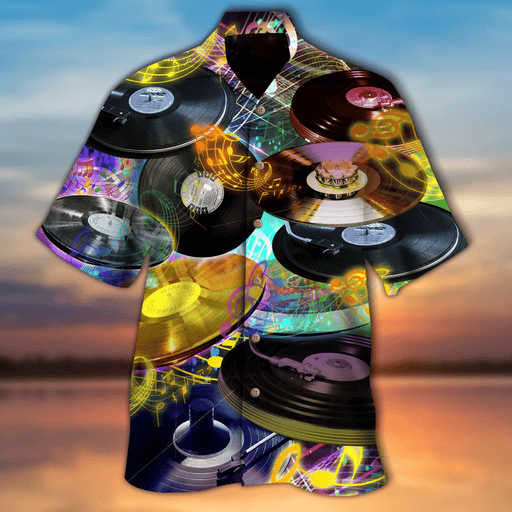 Vinyl Shirt - Vintage Vinyl For Vinyl Record Music Hawaiian Shirt