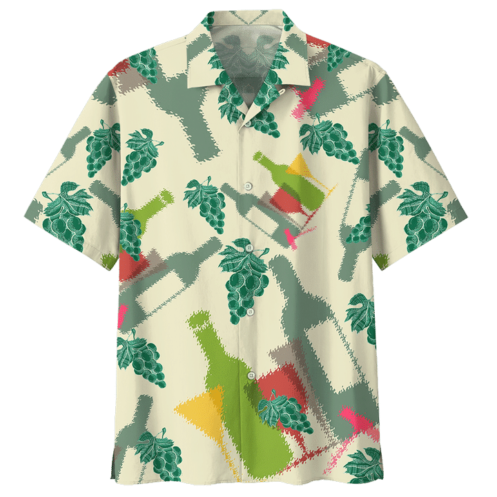 Wine Shirt - When Life Gives You Grape Wine Hawaiian Shirt