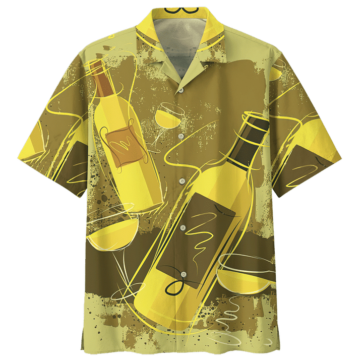 Wine Shirt - It's Time For Wine Hawaiian Shirt