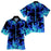 Guitar Shirt - Blue Fire Guitar Music Hawaiian Shirt