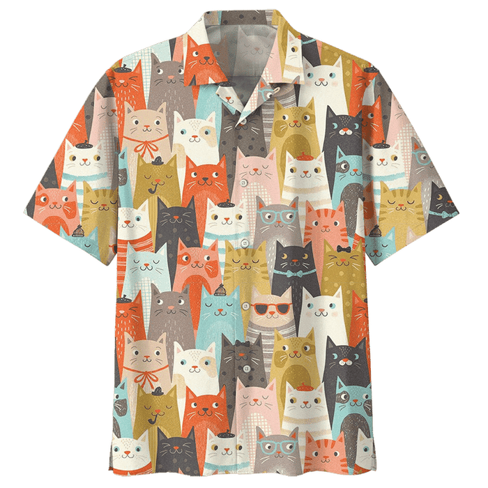 Cat Shirt - The World Of Cats Art Hawaiian Shirt