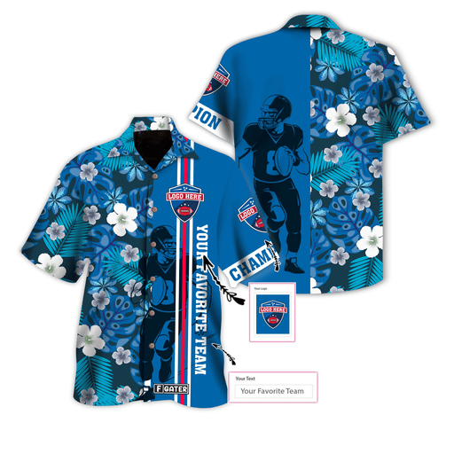 American Football Shirt - Super Bowl LV Don't Stop American Football Custom Hawaiian Shirt RE