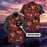 Wine Shirt - Color Of Love Red Flower Sticker Custom Hawaiian Shirt - RE