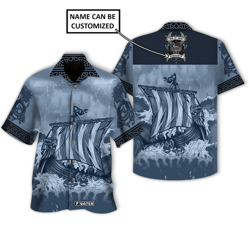 Viking Shirt - Berserker Personalized Name Custom Hawaiian Shirt RE