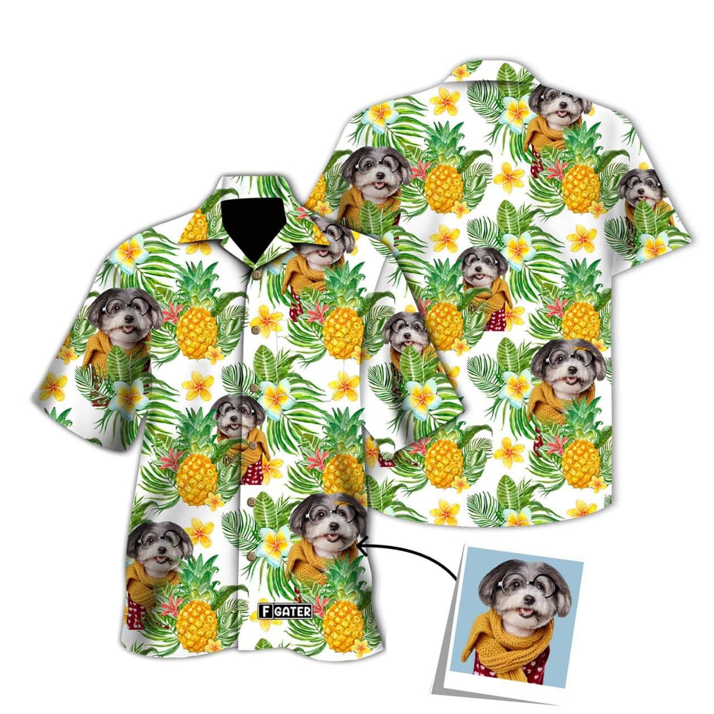 Shiz Tzu Dog Shirt - Shiz Tzu Summer Beach Custom Hawaiian Shirt RE