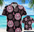Breast Cancer Awareness Shirts - Skull Breast Cancer Pink Ribbon Flower Unique Hawaiian Shirt