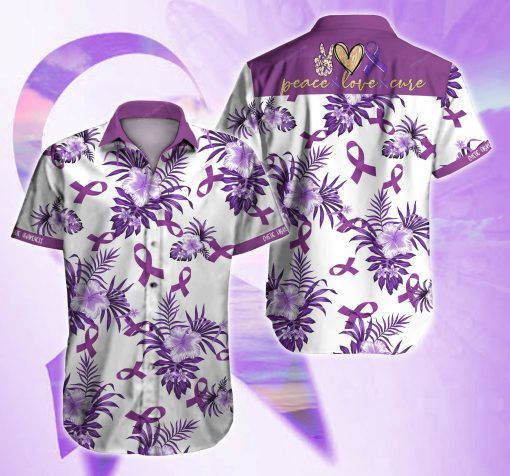 Cystic Fibrosis Awareness Unisex Hawaiian Shirt