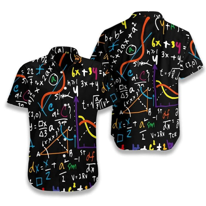 Teacher Shirts - Math Teacher Is The Best Teacher Unisex Unique Hawaiian Shirt