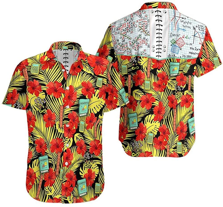 Teacher Shirts - Math Order Of Operations Unique Hawaiian Shirt