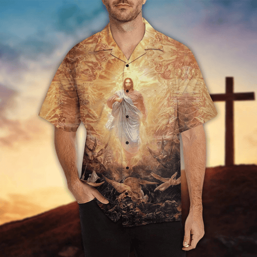 Jesus Shirt - Jesus Calls For Peace And Hope Unique Hawaiian Shirt