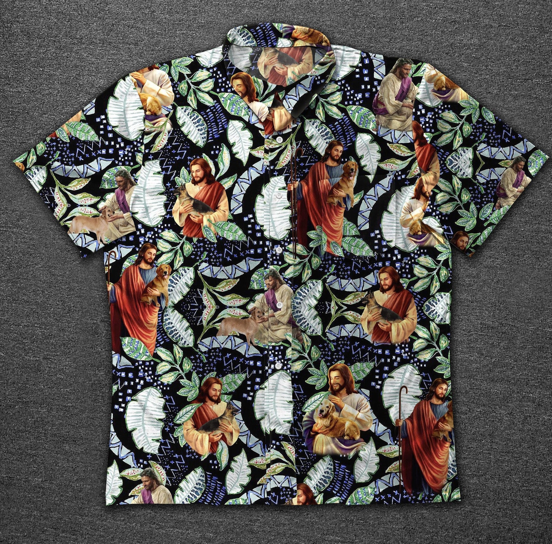 Jesus Shirt - Jesus My God Father Of Jesus Prayer Unique Hawaiian Shirt