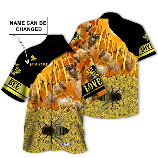 Bee Shirt - Sweet As Honey Bee Custom Hawaiian Shirt RE