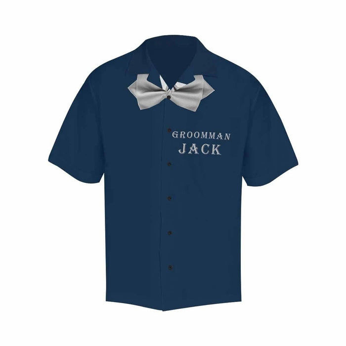 Custom Name Gentleman Men's All Over Print Hawaiian Shirt