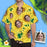 Custom Face Sunflower Men's All Over Print Hawaiian Shirt