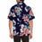 Custom Face Flower Branch Men's All Over Print Hawaiian Shirt