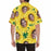 Custom Face Sunflower Men's All Over Print Hawaiian Shirt