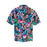 Best Gift for Him- Custom Face Colorful Flowers Men's All Over Print Hawaiian Shirt