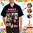 Custom Photo Cute Balloons Birthday Men's All Over Print Hawaiian Shirt