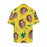 Custom Face Sunflower Men's All Over Print Hawaiian Shirt