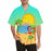 Custom Face Sunset Dance Men's All Over Print Hawaiian Shirt