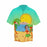 Custom Face Sunset Dance Men's All Over Print Hawaiian Shirt
