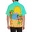 Custom Face Sunset Dance Men's All Over Print Hawaiian Shirt