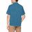 Custom Face Frog Blue Men's All Over Print Hawaiian Shirt With Chest Pocket