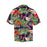 Custom Face Flamingo Leaves Men's All Over Print Hawaiian Shirt