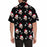 Custom Face Dog Bone Christmas Hat Men's All Over Print Hawaiian Shirt