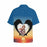 Custom Photo Love Dolphin Men's All Over Print Hawaiian Shirt With Chest Pocket
