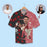 Custom Couples Face Red Lips Dancing Men's All Over Print Hawaiian Shirt