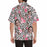 Custom Face Pink Leopard Men's All Over Print Hawaiian Shirt