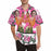 Custom Face Pink Sky Beauty Flower Men's All Over Print Hawaiian Shirt