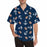 Custom Face Anchor Blue Men's All Over Print Hawaiian Shirt