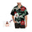 Custom Face White Flowers Men's Hawaiian Shirt