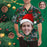 Custom Face Merry Christmas Men's Hawaiian Shirt
