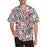 Custom Face Pink Leopard Men's All Over Print Hawaiian Shirt