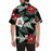 Custom Face White Flowers Men's Hawaiian Shirt