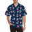 Custom Face Anchor Blue Men's All Over Print Hawaiian Shirt
