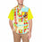 Custom Face Ludo Men's All Over Print Hawaiian Shirt With Chest Pocket