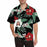 Custom Face White Flowers Men's Hawaiian Shirt