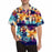 Custom Face Modern Abstract Men's All Over Print Hawaiian Shirt