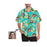 Custom Face Flower Pineapple Men's All Over Print Hawaiian Shirt