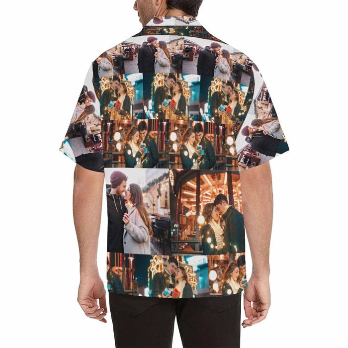 Custom Photo All Love Photos Men's All Over Print Hawaiian Shirt