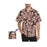 Custom Face Irregular Seamless Men's All Over Print Hawaiian Shirt