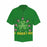 Custom Face Green Clover Men's All Over Print Hawaiian Shirt