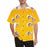 Custom Girlfriend Face Beer Yellow Men's All Over Print Hawaiian Shirt