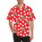Custom Face Your Hearts Red Men's All Over Print Hawaiian Shirt